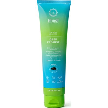 DEEP CLEANSE Mélytisztító sampon 150 ml Khadi