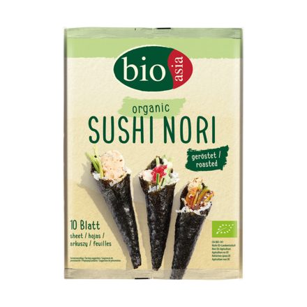 Bio Szárított pörkölt Nori hínár 25 g Bioasia