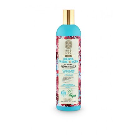 Hajhullás elleni hajkondicionáló minden hajtípusra 400 ml Natura Siberica