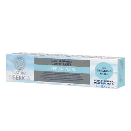 Siberian pearl Flouridmentes erősítő fogkrém 100 g Natura Siberica