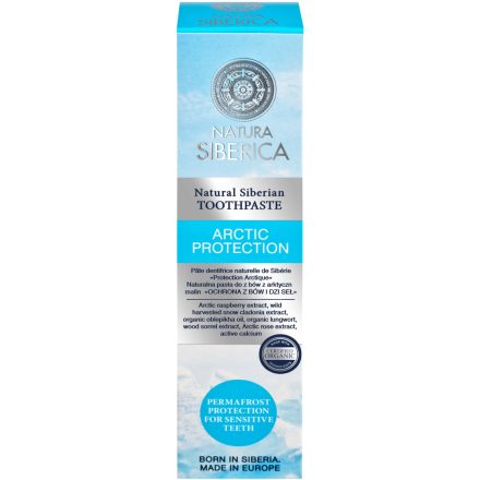 Arctic Protection Flouridmentes fogkrém az érzékeny fogakra 100 g Natura Siberica 