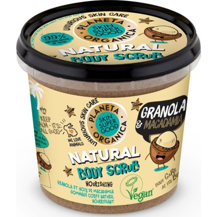 Testradír granolával és makadámdióval 360 ml Skin Super Good