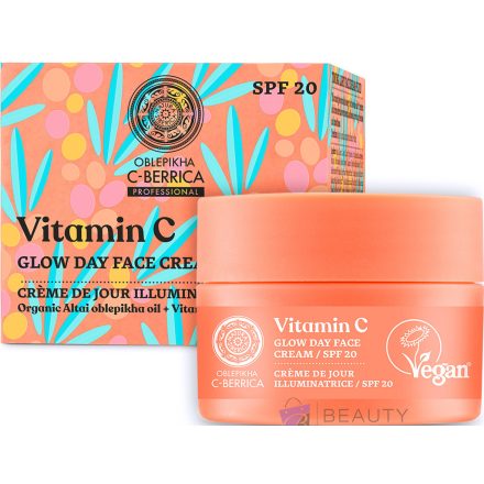 Ragyogás nappali arckrém C-vitaminnal 50 ml Oblepikha Siberica