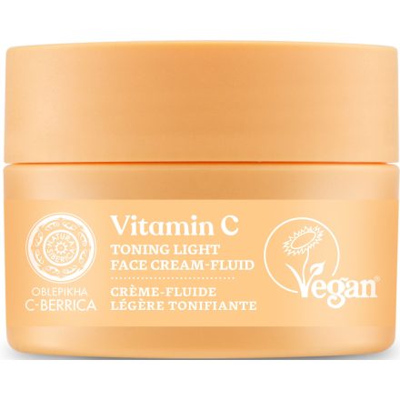 Tonizáló arckrém-fluid C-vitaminnal 50 ml Oblepikha Siberica 