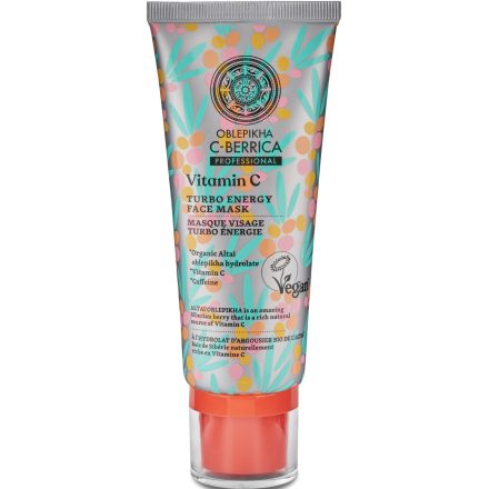 Turbó energetizáló arcmaszk C-vitaminnal 100 ml Oblepikha Siberica 