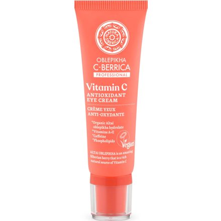 Antioxidáns szemkörnyékápoló krém C-vitaminnal 30 ml Oblepikha Siberica