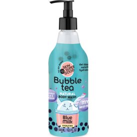   Bubble Tea Blue Milk hidratáló tusfürdő kókusztejjel és maracujával 500 ml Skin Super Good