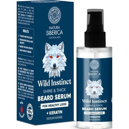 Wild Instinct Szakállszérum férfiaknak 50 ml Natura Siberica