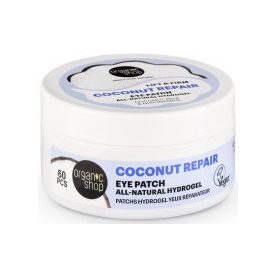   Természetes hidrogél szemmaszk kókusztejjel és niacinamiddal 60 db Organic Shop