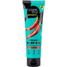   Sportolás utáni gél chilivel és mentollal 75 ml Organic Shop