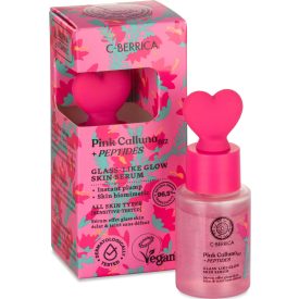   Glass-Like Ragyogásfokozó szérum B12-vitaminnal és peptidekkel 30 ml C-Berrica Pink Calluna