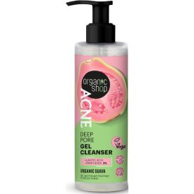 ACNE Pórustisztító gél bio guavával 200 ml Organic Shop