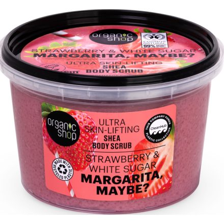 Margarita, maybe? Lifting shea testradír eperrel és cukorral 250 ml Organic Shop
