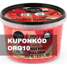   Best for Dull Skin Slime tusolóradír görögdinnyével 250 ml Organic Shop