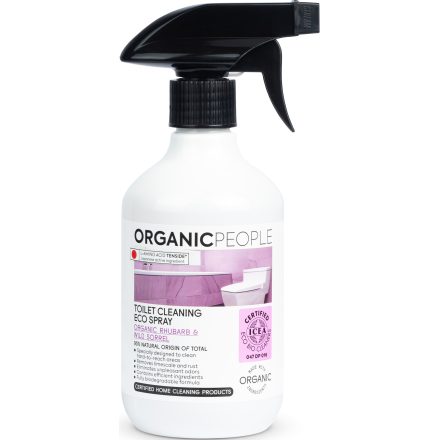 Öko WC tisztító spray bio rebarbarával és vadsóskával 500 ml Organic People