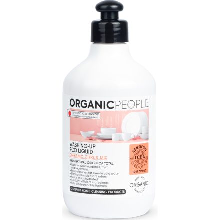 Öko Mosogatószer bio citruskeverékkel 500 ml Organic People