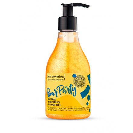 Frissítő tusfürdő gél "Bear Party" 260 ml Skin Evolution 