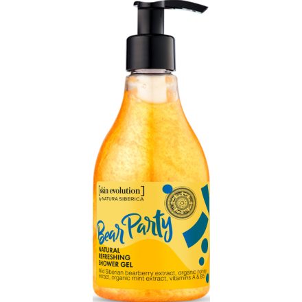 Frissítő tusfürdő gél "Bear Party" 260 ml Natura Siberica