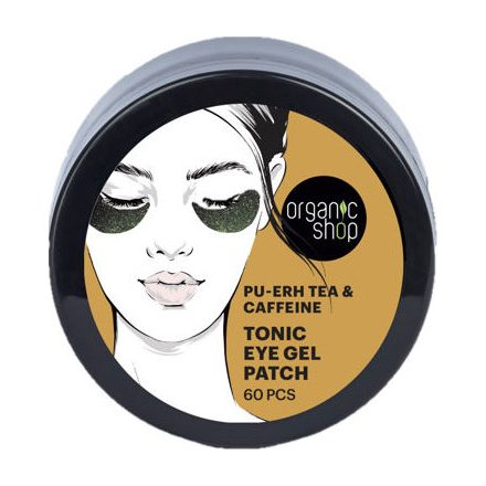 Tonik gél szemmaszk pu erh teával és koffeinnel 60 db Organic Shop