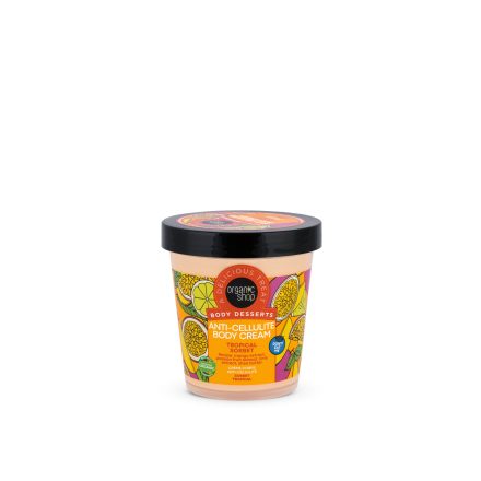 Testápoló krém narancsbőrre "Trópusi sorbet" 450 ml Organic Shop