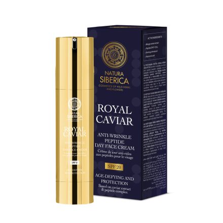Royal Caviar Peptides ránctalanító nappali arckrém SPF20 50 ml Natura Siberica