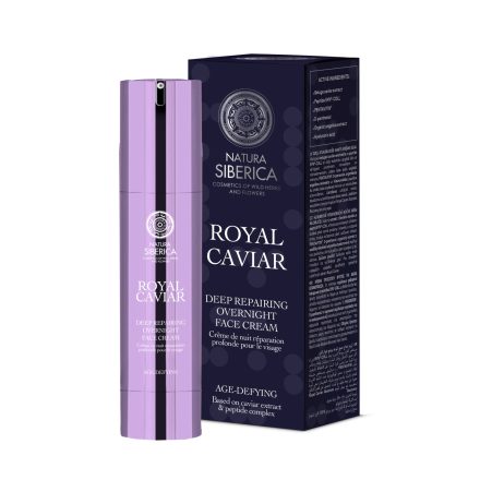 Royal Caviar Mélyregeneráló éjszakai arckrém 50 ml Natura Siberica