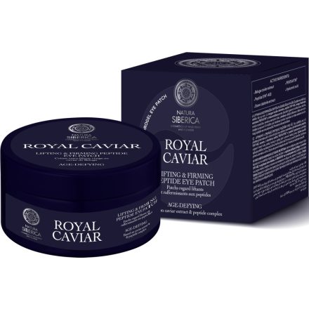 Royal Caviar Peptides feszesítő szemmaszk 60 db Natura Siberica