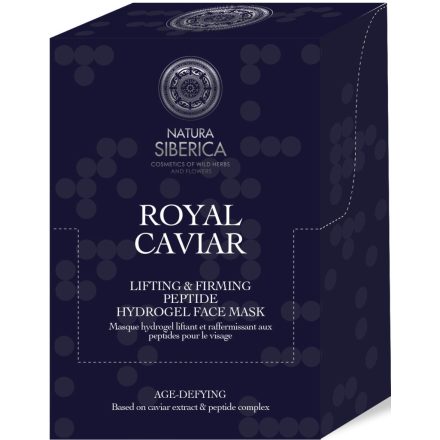 Royal Caviar Peptides feszesítő hidrogél arcmaszk 30 g Natura Siberica