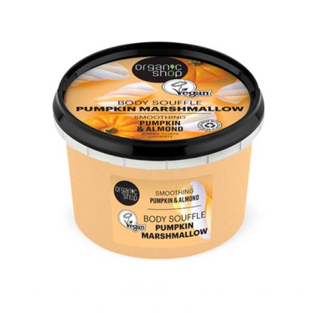 Pumpkin Marshmallow kisimító testszuflé sütőtökkel és mandulával 250 ml Organic Shop