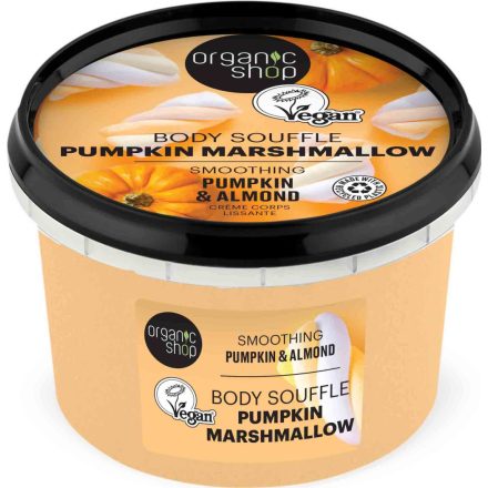 Pumpkin Marshmallow kisimító testszuflé sütőtökkel és mandulával 250 ml Organic Shop
