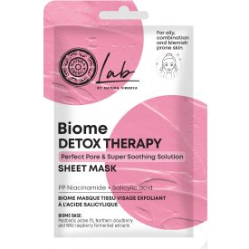   Detox Therapy Fátyolmaszk Niacinamid + Szalicilsav 25 g Lab Biome