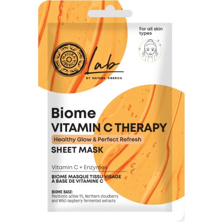 Vitamin C Therapy Fátyolmaszk enzimekkel 25 g Lab Biome