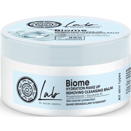 Hidratáló Sminklemosó balzsam Foszfolipidek + Szkvalán 100 ml Lab Biome