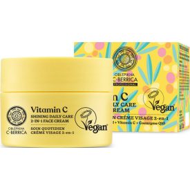   2 az 1-ben Ragyogás arckrém  C-vitaminnal  50 ml Oblepikha Siberica