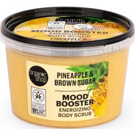   Energetizáló testradír ananásszal és barna cukorral 250 ml Organic Shop