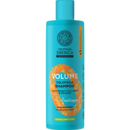 Volumennövelő homoktövis sampon 400 ml Oblepikha Siberica 
