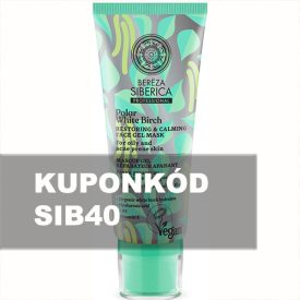   Sarki Fehér Nyír Helyreállító és nyugtató arcmaszk 100 ml Bereza Siberica 
