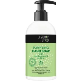   Folyékony szappan eukaliptusz illóolajjal és bio borsmentával 500 ml Organic Shop