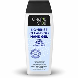   Öblítésmentes kéztisztító gél bio teafaolajjal és szalicilsavval 100 ml Organic Shop