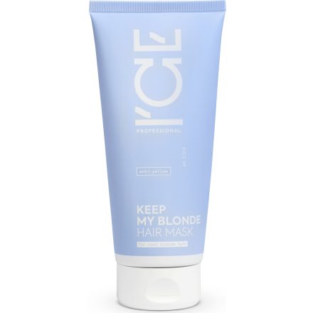 Keep my blonde Hajmaszk - hamvas szőke hajra 200 ml Ice Professional