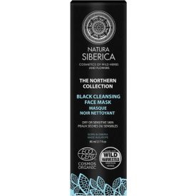   Fekete arctisztító maszk száraz és érzékeny bőrre 80 ml Natura Siberica 