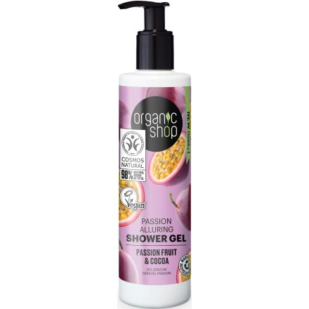 Passion tusfürdő maracujával és kakaóval  280 ml Organic Shop