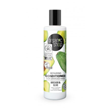 Regeneráló kondicionáló avokádóval és olívával 280 ml Organic Shop