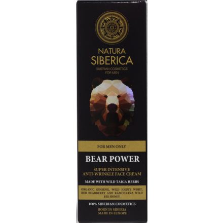 Intenzív ránctalanító arckrém férfiaknak 50 ml Natura Siberica