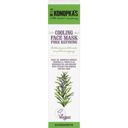 Hűsítő pórusösszehúzó arcpakolás 75 ml Dr.Konopka's