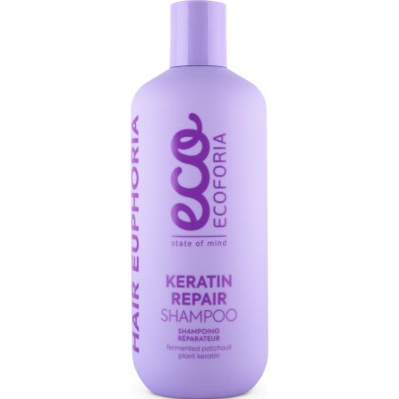 Keratinos helyreállító sampon 400 ml Ecoforia