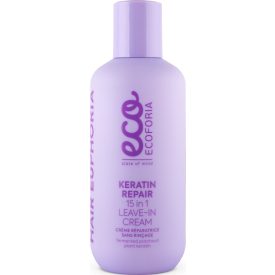   15 in 1 Keratinos öblítésmentes helyreállító krém 200 ml Ecoforia
