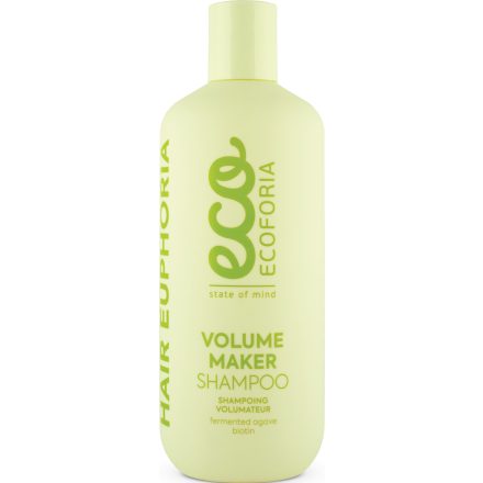 Volumennövelő sampon biotinnal 400 ml Ecoforia