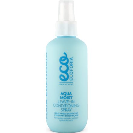 Hidratáló leave-in kondicionáló spray hialuronsavval 200 ml Ecoforia