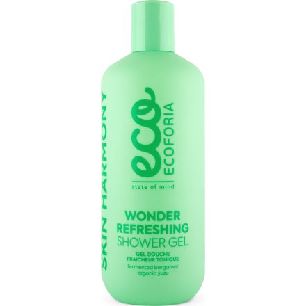 Frissítő tusfürdő gél 400 ml Ecoforia
